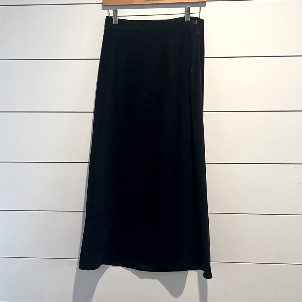 Talbots Black Midi Skirt Size 6